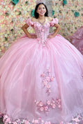 Ärmelloses Off-Shoulder-Ballkleid mit Applikationen, Rüschen, Stufenrock und Schleife, Schwarz Royalblau, Quinceañera-Kleid YQ1150